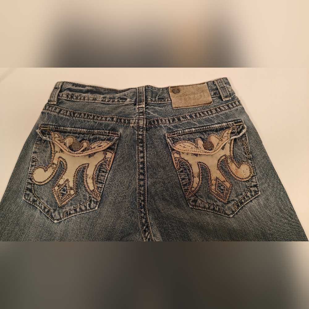 MEK Denim Maldives Boot cut 34x34 Button Fly - Picture 3 of 7